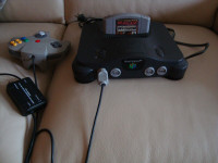 Nintendo-64 console and games