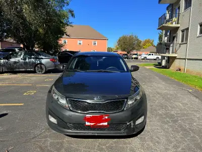2014 Kia Optima LX – Automatic – 165,000 km Selling my 2014 Kia Optima LX because I'm moving oversea...