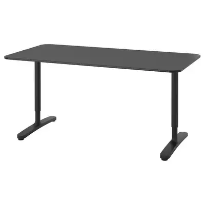 IKEA BEKANT office desk 160 × 80cm (BLACK), View more