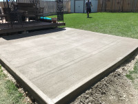 Booking spring concrete and landscaping needs