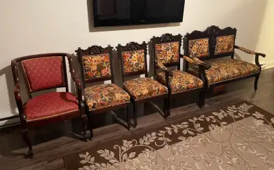 5 Chaises antique, View more