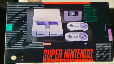 Super Nintendo Entertainment System Set from 1991, View more