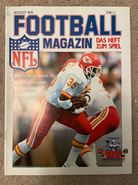 NFL Berlin American Bowl 1990 Official Program - Chiefs vs. Rams