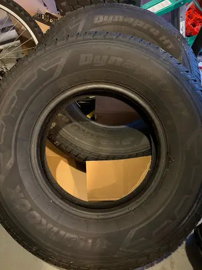 Hankook Dynapro HT all season tires Brand new, never installed Stored indoors