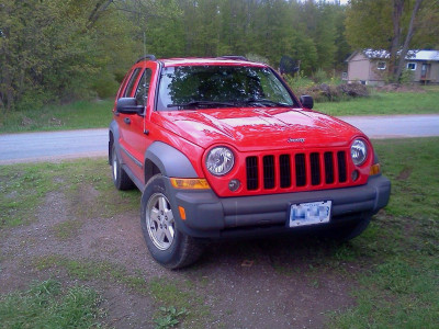 Jeep Liberty 2005 with trailer