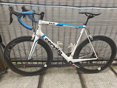 Cervelo R3 Carbon Bike, Carbon Wheels and Power Meter, View more