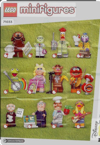Lego Muppets Series Complete Set of 12