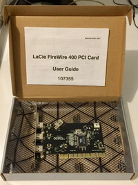 LaCie FireWire 400 PCI Card
