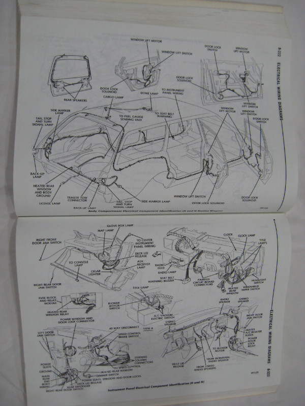 Chrysler Dodge Plymouth 1977 Electrical Service Manual 475 pages dans Manuels  à Laval/Rive Nord - Image 2