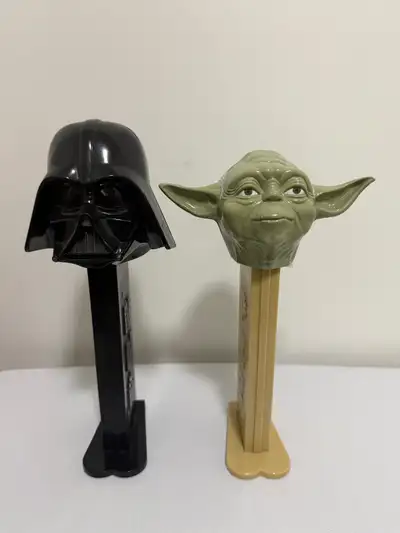 Star Wars Darth Vader and Yoda Giant Black 12.5" Pez Dispenser, View more