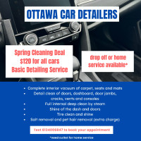 Ottawa Car Detailing | Get Your Car Cleaned and Shined!!
