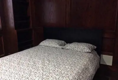 One private room, main floor sharing bathroom with one person (male) shared kitchen and laundry, Clo...