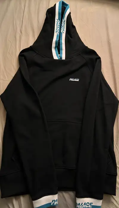 Palace Splitter Hoodie - Black - Size Large, View more