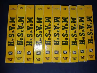 M*A*S*H Collector's Edition VHS Lot Of 10, View more