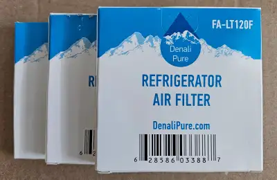 3 Pk Refrigerator Air Filters - Refrigerator models listed below, View more