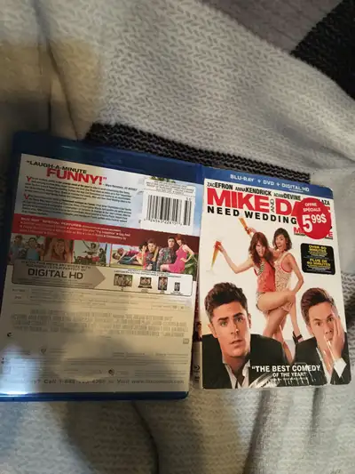 Mike et Dave cherchent compagnes pour mariage -2016. Film Blu-ray et DVD bilingue anglais et françai...