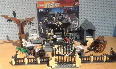 Lego HARRY POTTER 4766 graveyard duel, View more