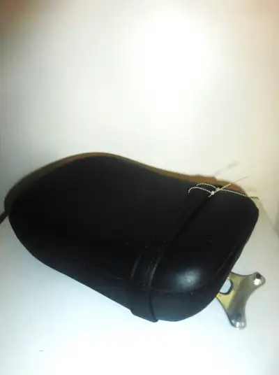 NEW Honda Leather MOTORCYCLE SEAT Honda Motor Bike Seat Brand New Measures 13" x 9" wide x 2.5" thic...