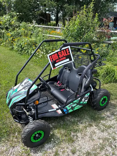 Like new, never driven. 2 Seat version. No scrapes or damage underneath or on the body, which indica...