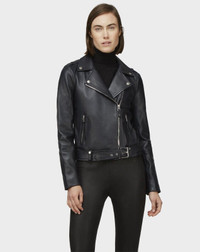 NEW Rudsak Women's Leather Moto Jacket