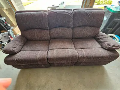 Recliner Sofa set in working Condition, View more