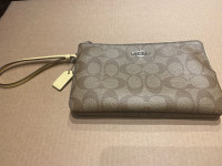 COACH Two Zippered Compartment Wallet
