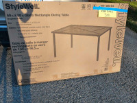 Patio Dining Table (for 6 people)