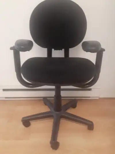 Black Steelcase multifunctions office chair computer chair good, View more