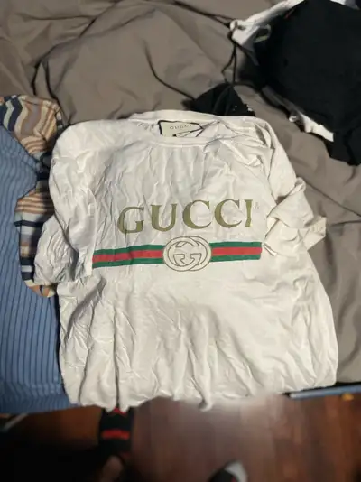 Hey 100% authentic! Need gone just sits here!