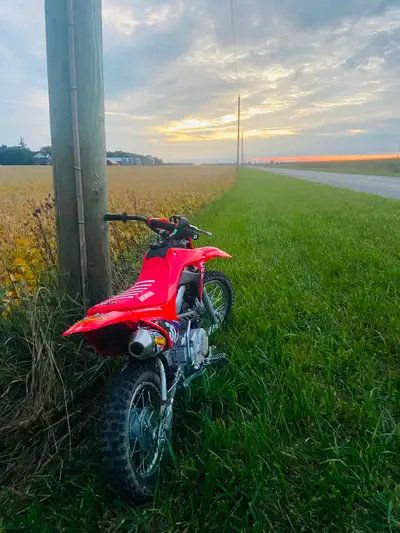 I have a 2026 crf110 runs great needs nothing great bike wil trade for four wheeler obo