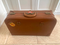 Vintage Leather Suitcase 24 61cm -  Canada