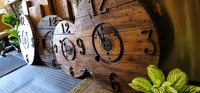 Horloges en bois recyclé finies à la cire d'abeilles  Laval / North Shore Greater Montréal Preview