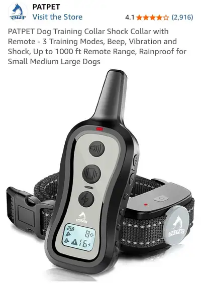 PATPET Dog Training Collar Of collar 301, View more