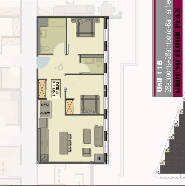 1 Bedrooms + 2 Bedrooms in Cobourg Long Term Rentals Oshawa