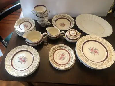 Antique China Set. Sovereign Potters Earthenware., View more