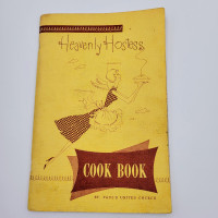 Vintage Heavenly Hostess Cook Book Recipe Cooking St. Paul’s Uni