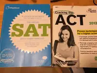 SAT & ACT 2012 Book $20 each, study guides, used