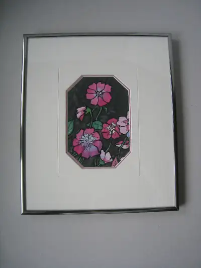 Framed Silk Painting, View more