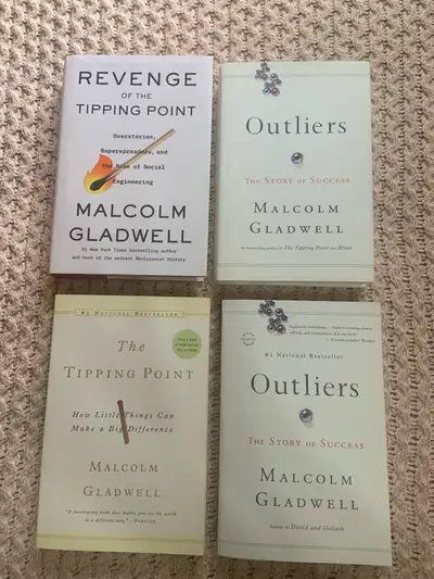 4 MALCOLM GLADWELL’S NATIONAL BESTSELLERS ! HC•SC , View more