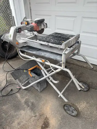 Ridgid 7” Tile Saw, View more