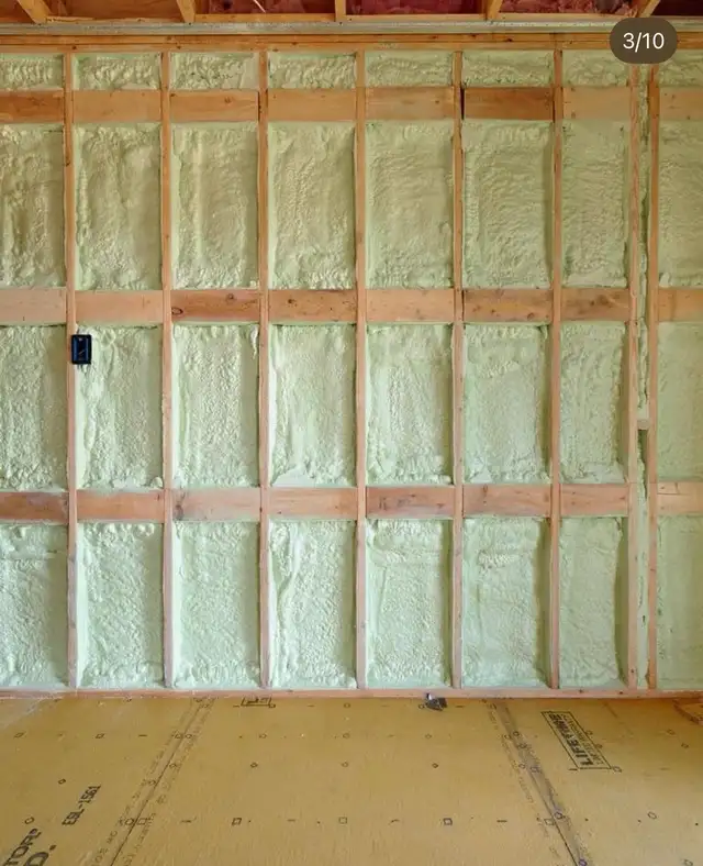 spray foam / blown insulation