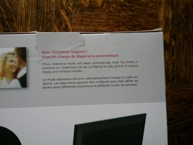 Aluratek Eight Inch Digital Photo Frame New and Unused63735879156993123