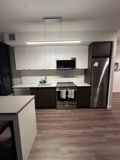Master bedroom, walk in closet with ensuite. DOWN TOWN