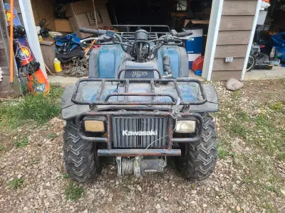 Bought with carb issues, tried buying a new carb. Issue was and still is that once the quad is runni...