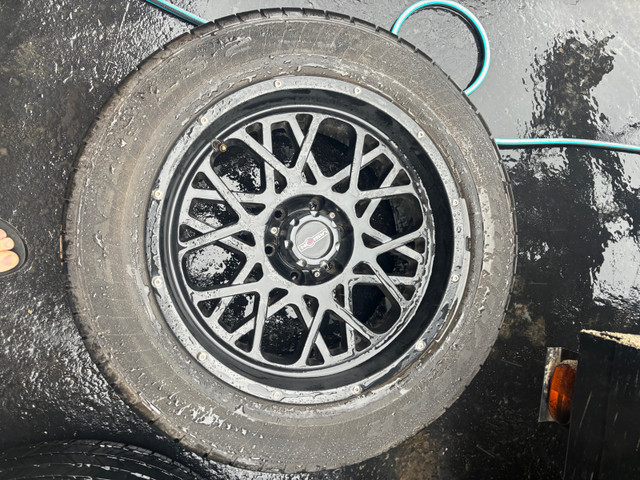 4 x Vision 20” Rims w/ Tires - P275 55 R20 (1LS rating) in Tires & Rims in Kawartha Lakes - Image 2