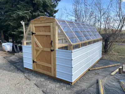 Greenhouses and shelters starting at, View more