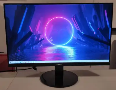 Acer 24" FHD 75Hz 4ms GTG IPS LED FreeSync Gaming Monitor SA240Y, View more