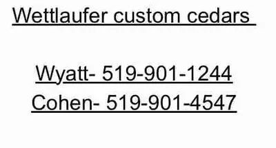 Custom cedar tree cutting service Will do anything you want done with them Posts, fire wood, etc. Wi...