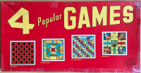 Four popular games (4 jeux populaires) - Vintage 1937