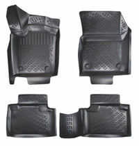 3D (Tray) Floor liner mats TPE for Dodge Charger 2011-2024